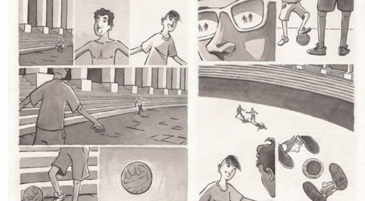 Germano Massenzio, due storie parallele nella sua graphic novel “15 agosto”
