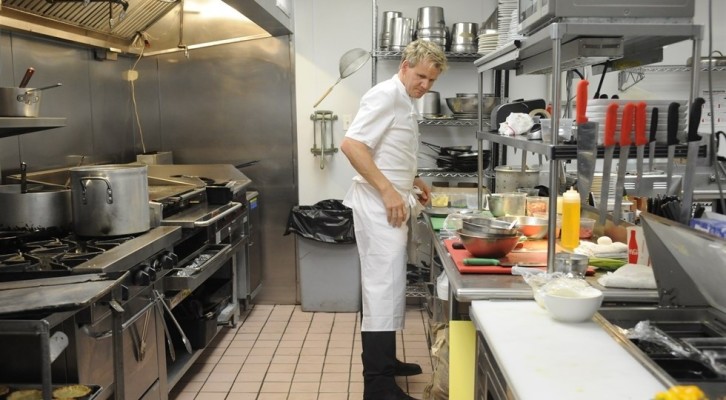 Gordon Ramsay alle prese con la nuova edizone di Cucine da Incubo