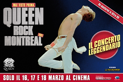 Queen Rock Montreal: al cinema il grande live del 1981 per rivivere il mito di Freddie Mercury