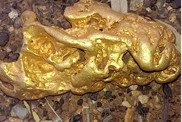 Trovata pepita d’oro enorme di 2,7 Kg