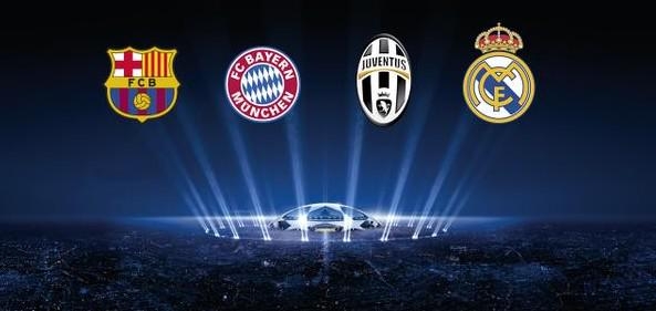 Champions league: Barcellona, Bayern Monaco, Real madrid e Juventus sono le semifinaliste