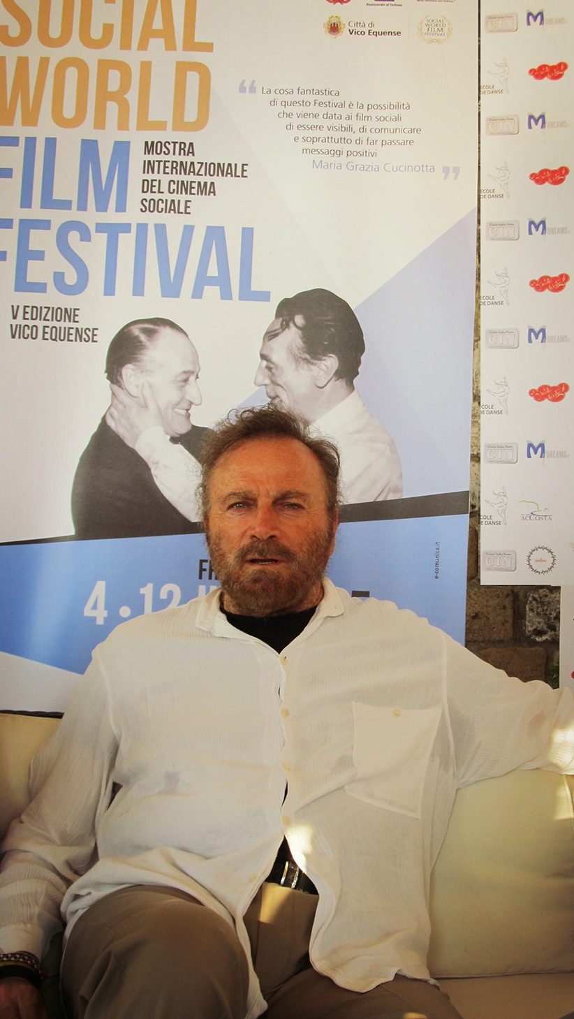 Franco Nero: l’attore inaugura la quinta edizione del  Social World Film Festival e riceve il Premio alla Carriera