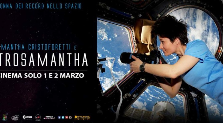 Astrosamantha –  la donna dei record nello spazio arriva al cinema