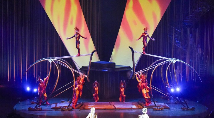 “Varekai” del Cirque du Soleil arriva in Italia