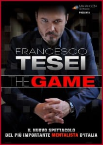 Francesco Tesei, al Teatro Augusteo con The Game (The Game poster 212x300)
