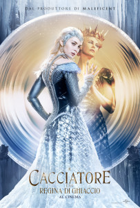 Charlize Theron al cinema: altro ruolo di regina cattiva (The Huntsman Italy 1 Sht Payoff Queens 203x300)