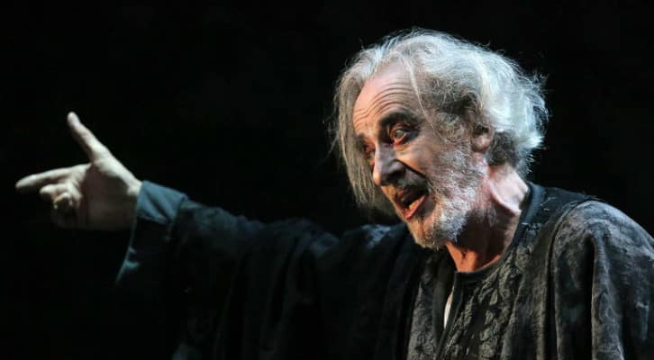 Re Lear, tragico e folle secondo Mariano Rigillo