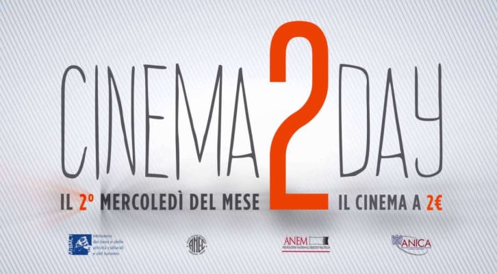Cinema, ogni secondo mercoledì del mese in sala con soli 2 euro
