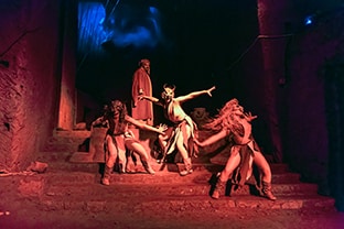 Torna al museo del sottosuolo lo spettacolo  “L’inferno di Dante”