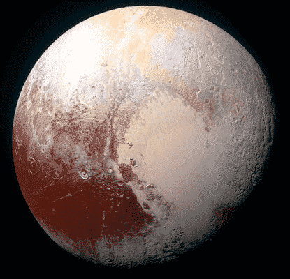 Un oceano ghiacciato sotto il cuore di Plutone