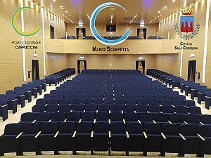 Sala Consilina, il Comune inaugura il teatro intitolato a Mario Scarpetta