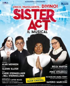 Il pluripremiato musical “Sister Act” approda al Teatro Augusteo di Napoli (Locandina Sister act 243x300)