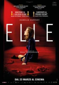 Elle, nelle sale il film di Paul Verhoeven con Isabelle Huppert (locandina 1 210x300)