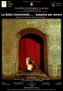 L’Accademia Vesuviana del Teatro con il T.I.N.  presentano “La gatta Cenerentola…assassina per amore” (locandina gatta 210x300)