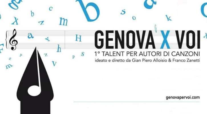 Aperte le iscrizioni al talent “Genova per voi” e al concorso “Professione autore”