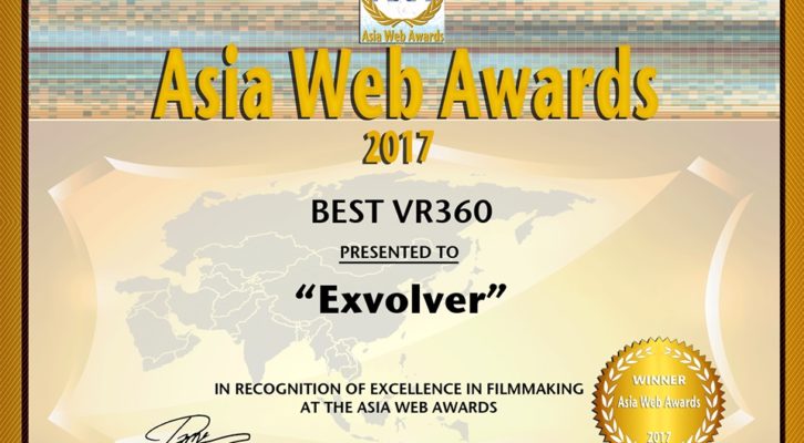 Premiato agli Asia Web Awards il videoclip 360 Exvolver di Cristiano featuring Andrea Galata