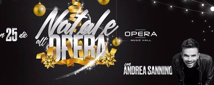 Andrea Sannino live all’Opera Music Hall