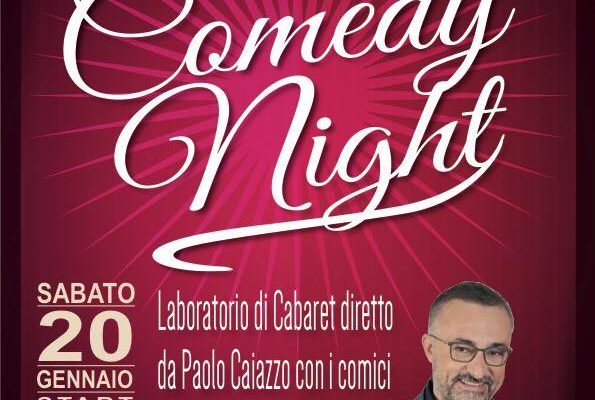 Comedy Night: con i comici dell’ultima edizione del Premio Massimo Troisi