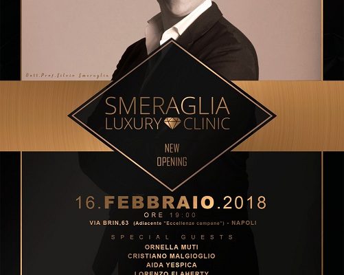 Tanti artisti sono attesi per l’inaugurazione della Clinica Smeraglia
