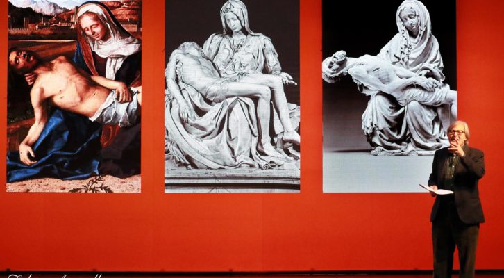“Michelangelo” di e con Vittorio Sgarbi al Teatro Olimpico di Roma