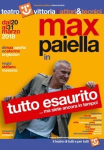 Max Paiella al Teatro Vittoria di Roma con "Tutto Esaurito" (tuttoesaurito paiella 208x300)