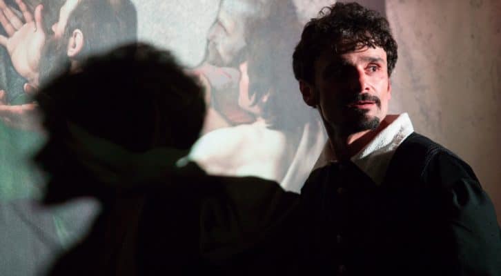 “84 giorni – Le ombre di Caravaggio” a Palazzo Ricca