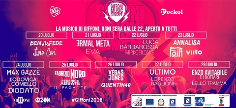 Tanta musica alla 48esima edizione del Giffoni2018