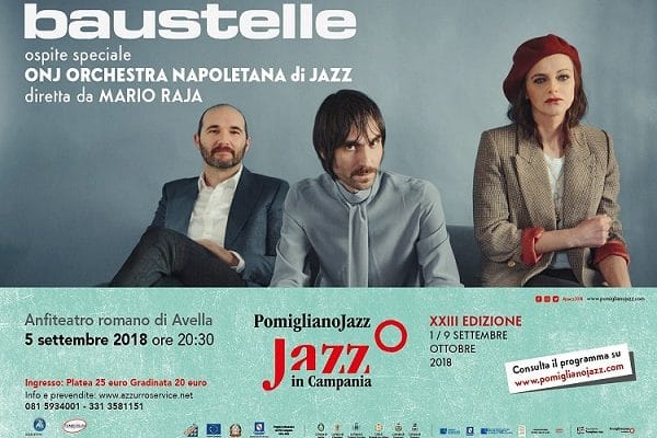 Pomigliano Jazz in Campania: i Baustelle in concerto