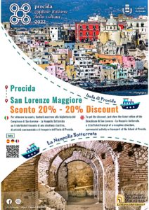 Procida capitale della cultura 2022 con il Complesso Monumentale di  San Lorenzo Maggiore (Locandina Procida Capitale San Lorenzo 1 page 0001 212x300)