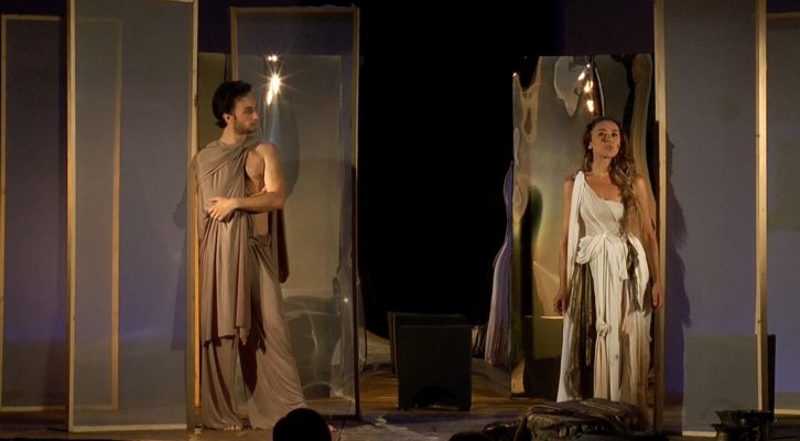 Rosalba Di Girolamo e Lorenzo Sarcinelli, in scena con “Circe”