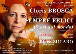 Sempre felici (fuori dal mondo) di Piero Zucaro con Cloris Brosca fa tappa al teatro Instabile Napoli (cloris brosca 1 300x212)