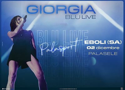 Il Blu live Palasport Giorgia fa tappa al Palasele di Eboli