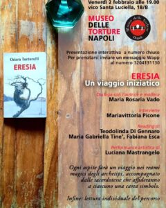 Eresia, il nuovo libro di Chiara Tortorelli (Immagine WhatsApp 2024 01 30 ore 20.21.25 54c7f93c 240x300)