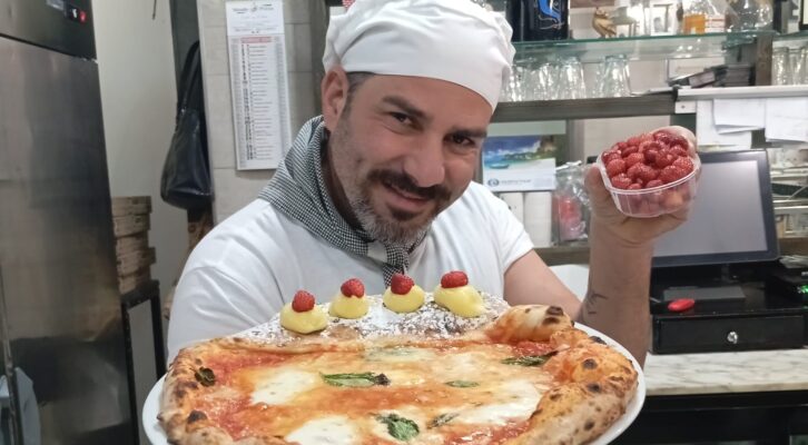 Il Maestro pizzaiolo Luigi D’Auria presenta “Fragorita”