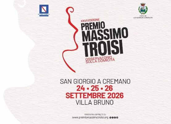 Al via la XXVI edizione “Premio Massimo Troisi” osservatorio sulla comicità